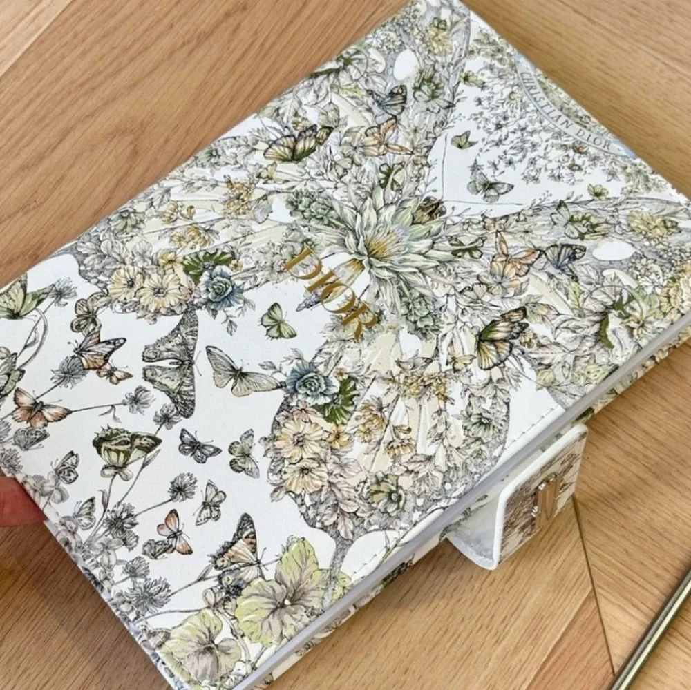 NEW Dior Floral Stationery Boxed Set In Bag VIP